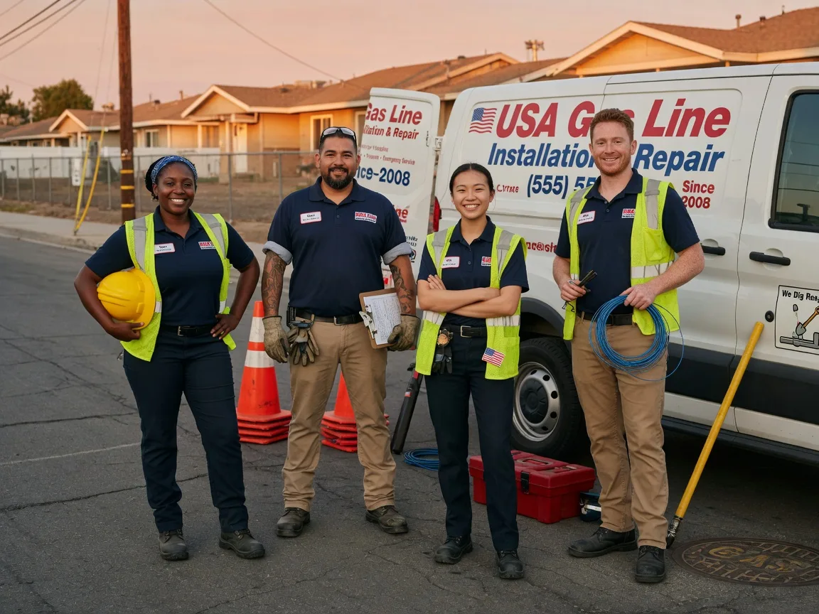 Gas Line Installation company in Summit, AR